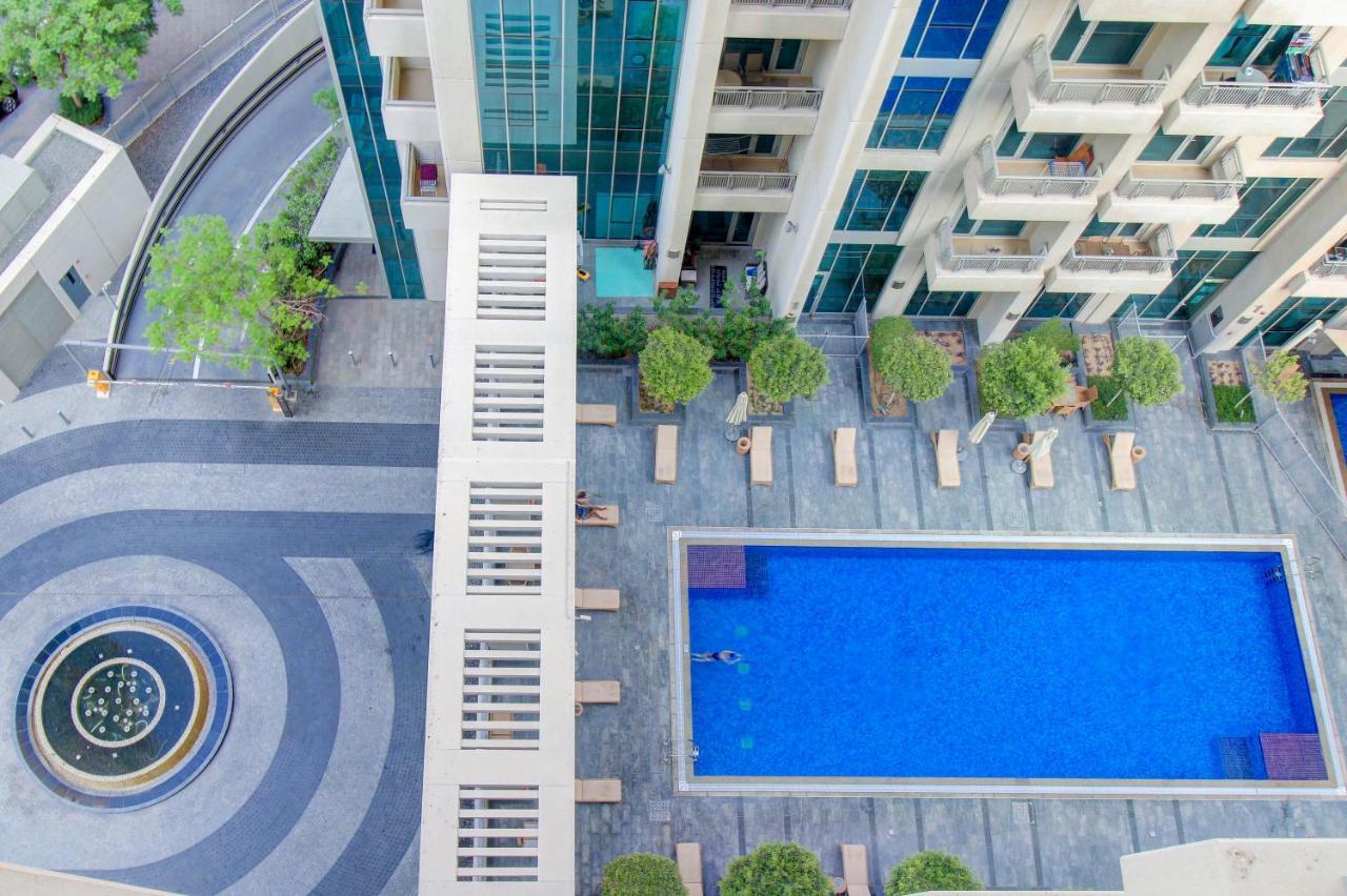 Durrani Homes - Luxurious Studio Near Dubai Mall With Pool View Exteriér fotografie